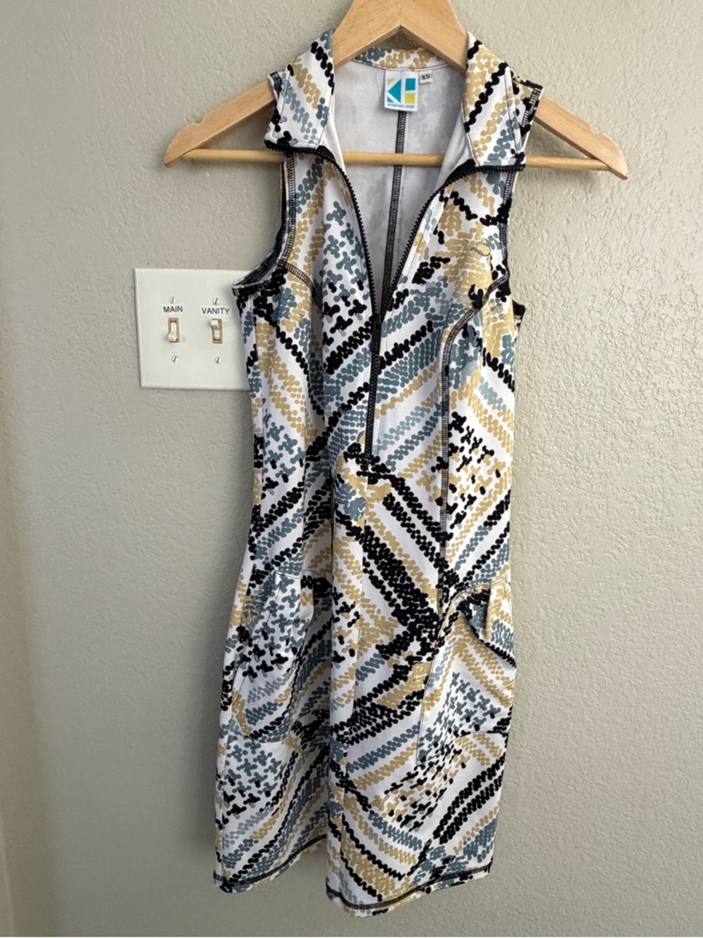 Kevan Hall Sport Sleeveless Golf Dress Size XS